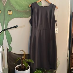 Charcoal Gray business dress
